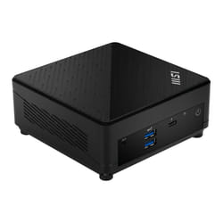 MSI Cubi 5 12M 0.66L sized PC Noir i7-1255U Intel SoC 1,7 GHz