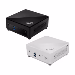 MSI Cubi 5 12M 0.66L sized PC Noir i7-1255U Intel SoC 1,7 GHz