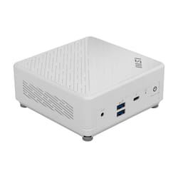 MSI Cubi 5 12M-257ES i5-1235U 8Go 256Go SSD Win11 Home Mini PC Blanc