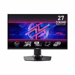 MSI MPG 274URFDE QD, 68,6 cm (27"), 3840 x 2160 pixels, 4K Ultra HD, LCD, 0,5 ms, Noir