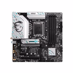 MSI B760M GAMING PLUS WIFI, Intel, LGA 1700, Intel® Celeron®, Intel® Pentium® Gold, LGA 1700, DDR5-SDRAM, 192 Go