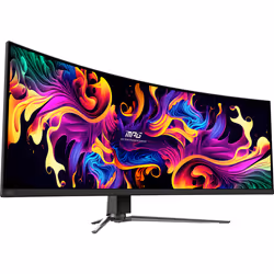 MSI MPG 491CQPDE QD-OLED écran plat de PC 49" DQHD QDOLED Noir - Vue supplémentaire 11