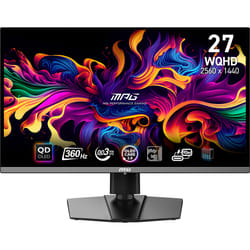 MSI MPG 271QRX QD-OLED écran plat de PC 26.5" Wide Quad HD QDOLED Noir