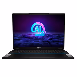MSI Stealth 18 AI Studio A1VFG-003FR, Intel Core Ultra 7, 45,7 cm (18"), 2560 x 1600 pixels, 32 Go, 1 To, Windows 11 Pro