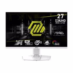 MSI MAG 274URFWDE, 68,6 cm (27"), 3840 x 2160 pixels, 4K Ultra HD, 1 ms, Blanc
