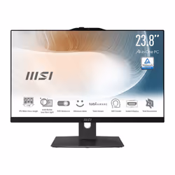 MSI Modern AM242P 12M, 60,5 cm (23.8"), Full HD, Intel® Core™ i5, 16 Go, 512 Go, Windows 11 Pro