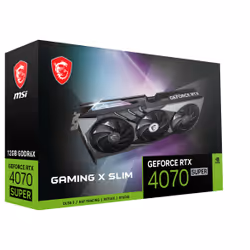 MSI GAMING GeForce RTX 4070 SUPER 12G X SLIM NVIDIA 12 Go GDDR6X - Vue supplémentaire 9