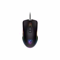 MSI FORGE GM300, Droitier, Optique, USB Type-A, 7200 DPI, 1 ms, Noir