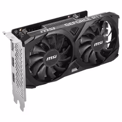 MSI Geforce RTX 3050 VENTUS 2X 6G OC, GeForce RTX 3050, 6 Go, GDDR6, 96 bit, 7680 x 4320 pixels, PCI Express x8 4.0