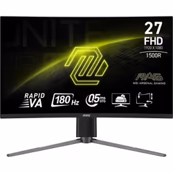 MSI MAG 27C6PF, 68,6 cm (27"), 1920 x 1080 pixels, Full HD, 5 ms, Noir