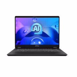 MSI Prestige 14 AI STUDIO C1VEG-016SYST, Intel Core Ultra 7, 35,6 cm (14"), 2880 x 1800 pixels, 16 Go, 1 To, Windows 11 Home