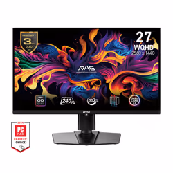 MSI MAG 271QPXDE QD-OLED E2 67,3 cm (26.5") Wide Quad HD Noir