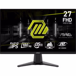 MSI MAG 275F, 68,6 cm (27"), 1920 x 1080 pixels, Full HD, 1 ms, Noir