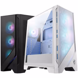 MSI MAG FORGE 320R AIRFLOW Micro Tower Blanc