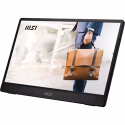 MSI PRO MP161 E2U téléviseur et moniteur portables Moniteur portable Noir 15.6" LED - Vue supplémentaire 12