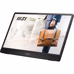 MSI PRO MP161 E2U téléviseur et moniteur portables Moniteur portable Noir 15.6" LED - Vue supplémentaire 13