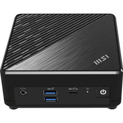 MSI Cubi N ADL S-078EU Intel® N N100 4 Go DDR4-SDRAM 128 Go SSD Windows 11 Pro Mini PC Noir