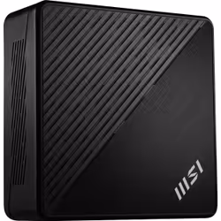 MSI Cubi N ADL S-078EU Intel® N N100 4 Go DDR4-SDRAM 128 Go SSD Windows 11 Pro Mini PC Noir