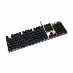 MSI FORGE GK310 RED FR clavier Jouer USB QWERTY Français Noir