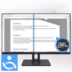 MSI Pro MP245PG écran plat de PC 23.8" Full HD LCD Noir - Vue supplémentaire 6