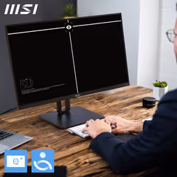 MSI Pro MP245PG écran plat de PC 23.8" Full HD LCD Noir - Vue supplémentaire 8