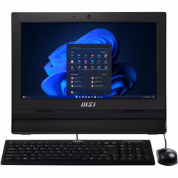 MSI Pro AP162T ADL-025XFR Intel® N N100 15.6" Tactile 4 Go 256 Go SSD Noir - Vue supplémentaire 4