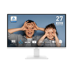 MSI Pro MP273QWDE E2 écran plat de PC 68,6 cm (27") 2560 x 1440 pixels Wide Quad HD LCD Blanc