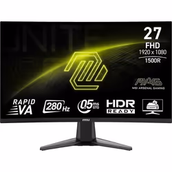 Ecran PC Gamer MSI MAG Incurvé 27'' RAPID VA  276CXF