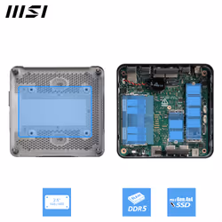 MSI Cubi NUC 1M i7 150U BB 0.84L sized PC Noir Intel SoC - Vue supplémentaire 6