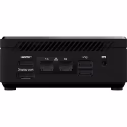 MSI Cubi N ADL S-217DE PC/poste de travail Intel® N N200 8 Go DDR4-SDRAM 256 Go SSD Windows 11 Pro Mini PC Noir - Vue supplémentaire 3