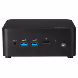 MSI Cubi NUC 1MG-021DE Intel Core 5 120U 8 Go 512 Go SSD Win11 Pro Mini PC Noir - Vue supplémentaire 8