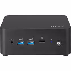MSI Cubi NUC 1MG-021DE Intel Core 5 120U 8 Go 512 Go SSD Win11 Pro Mini PC Noir - Vue supplémentaire 9