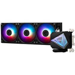 MSI MAG CORELIQUID I360 système de refroidissement d’ordinateur Boitier PC Refroidisseur de liquide tout-en-un 12 cm Noir 1 pièce(s)