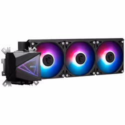 MSI MAG CORELIQUID I360 système de refroidissement d’ordinateur Boitier PC Refroidisseur de liquide tout-en-un 12 cm Noir 1 pièce(s)