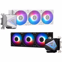 MSI MAG CORELIQUID I360 système de refroidissement d'ordinateur Boitier PC Refroidisseur de liquide tout-en-un 12 cm Noir 1 pièce(s) - Vue supplémentaire 5