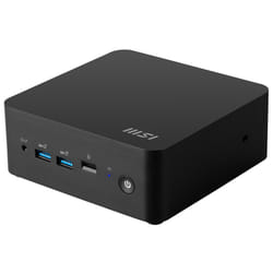 MSI Cubi NUC 1M-027IT Intel Core 5 120U 16 Go DDR5-SDRAM 512 Go SSD Windows 11 Pro Mini PC Noir