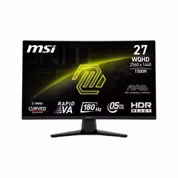 Ecran PC Gamer MSI MAG 274CQF Incurvé  27'' RAPID VA - TU