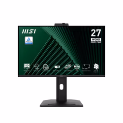 MSI PRO MP275QPDG, 68,6 cm (27"), 2560 x 1440 pixels, Wide Quad HD, LCD, 4 ms, Noir