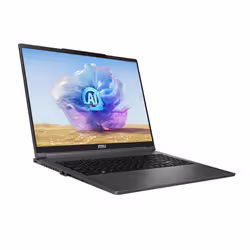 MSI Creator 16 AI Studio A1VHG-217FR, Intel Core Ultra 9, 40,6 cm (16"), 3840 x 2400 pixels, 64 Go, 2 To, Windows 11 Pro