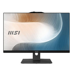MSI Modern 00-AE0711-1265 PC tout en un/station de travail Intel® Core™ i5 i5-1235U 60,5 cm (23.8") 1920 x 1080 pixels Écran tactile PC All-in-One 16 Go DDR4-SDRAM 512 Go SSD Wi-Fi 6E (802.11ax) Noir