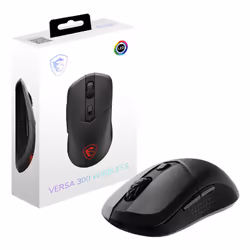MSI VERSA 300 souris Jouer Droitier RF Wireless + Bluetooth + USB Type-C Optique 8000 DPI - Vue supplémentaire 5