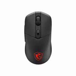 MSI VERSA 300 ELITE WIRELESS, Droitier, Optique, RF Wireless + Bluetooth + USB Type-C, 26000 DPI, 1 ms, Noir