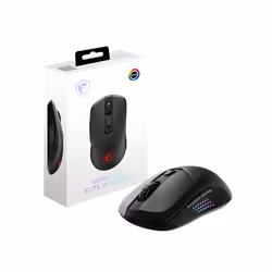 MSI VERSA 300 ELITE WIRELESS souris Jouer Droitier RF Wireless + Bluetooth + USB Type-C Optique 26000 DPI - Vue supplémentaire 5