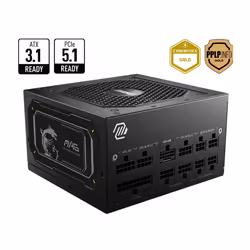 MSI MAG A850GL PCIE5 II unité d'alimentation d'énergie 850 W 20+4 pin ATX ATX Noir - Vue supplémentaire 5