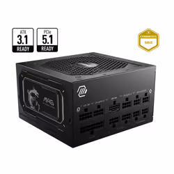 MSI MAG A750GL PCIE5 II unité d'alimentation d'énergie 750 W 20+4 pin ATX ATX Noir - Vue supplémentaire 5