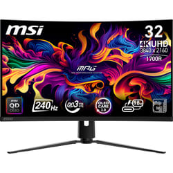 MSI MPG 321CURX QD-OLED 31.5" 4K Ultra HD Noir