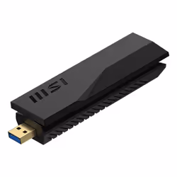 MSI BE6500 WiFi7 USB Stick - Dongle carte et adaptateur d'interfaces USB 3.2 Gen 1 (3.1 Gen 1)