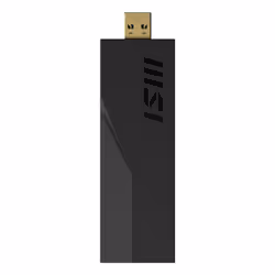 MSI BE6500 WiFi7 USB Stick - Dongle carte et adaptateur d'interfaces USB 3.2 Gen 1 (3.1 Gen 1) - Vue supplémentaire 4