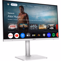 MSI Modern MD272UPSW écran plat de PC 27" 4K Ultra HD Blanc - Vue supplémentaire 6