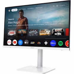 MSI Modern MD272UPSW écran plat de PC 27" 4K Ultra HD Blanc - Vue supplémentaire 8
